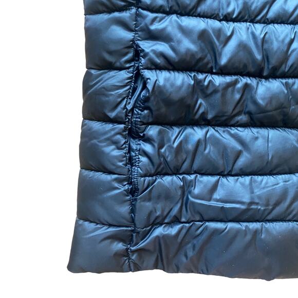 Mango MNG Casual Black Quilted Ultra Light Puffer Vest Small - Picture 3 of 4